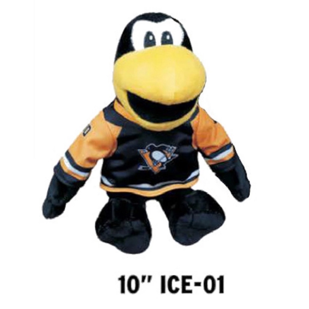 Pittsburgh Penguins Iceburgh Mascot Plush 10 Inch NHL Hockey Stuffed Animal NWT